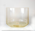 10" A#+45 Lemon Aura Gold Crystal Tones® Alchemy Crystal Singing Bowl