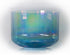 10" B-45 Platinum, Androgynous Indium (Base) Crystal Tones® Alchemy Crystal Singing Bowl 160353