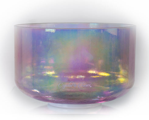 10" C#-50 Violet Flame Aural Crystal Tones® Alchemy Crystal Singing Bowl 160860