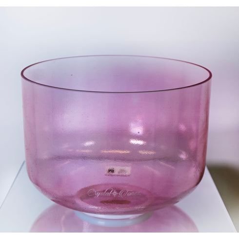 10" G#-50 Pink Aura Gold Crystal Tones® Alchemy Crystal Singing Bowl 154602