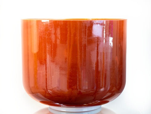10" G+10 Sedona Red Rock, Palladium Crystal Tones® Alchemy Crystal Singing Bowl 148753