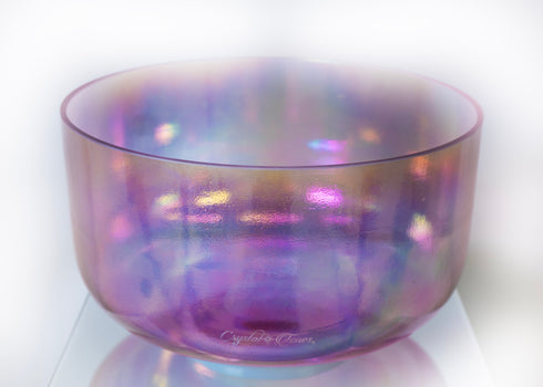 12" A-25 Violet Flame Aura Crystal Tones® Alchemy Crystal Singing Bowl 158450
