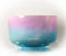 12" F-40 Pink Ocean Gold, Ocean Gold (Base), Frosted Rim (Inside) Crystal Tones® Alchemy Crystal Singing Bowl 159329