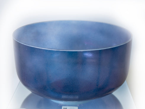 12" F#+20 Violet Ocean Gold Crystal Tones® Alchemy Crystal Singing Bowl 153437