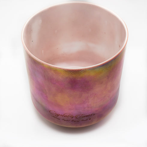 8" D-25 Ruby Platinum Alchemy™ Crystal Tones Singing Bowl