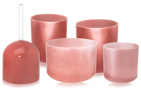 Sold Rare Alchemy Rose Platinum Alchemy™ Crystal Tones Singing Bowl 9 inch C True Tone