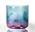 6" G+45 Azeztulite, Sage Aura Gold, Lavender Aura Gold (Base) Crystal Tones® Alchemy Crystal Singing Bowl 156494