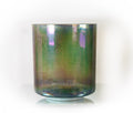 7" F#-25 Moldavite, Platinum Crystal Tones® Alchemy Crystal Singing Bowl 124908