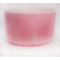 9" D-10 Pink Ocean Gold Frosted Rim Frosted Inside Alchemy™ Crystal Tones Singing Bowl