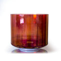 8" C#0 Ruby, Platinum Crystal Tones® Alchemy Crystal Singing Bowl 161139