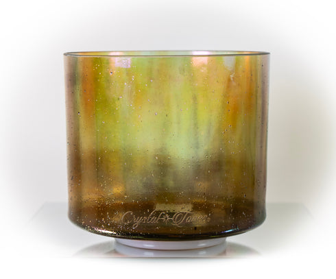 8" C#+10 Divine Kryon Bowl Crystal Tones® Alchemy Crystal Singing Bowl 132615