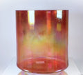 9" A#+35 Ruby, Platinum, Tall Crystal Tones® Alchemy Crystal Singing Bowl 158409