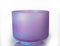 9" B+35 Selenite, Violet Flame Aura Crystal Tones® Alchemy Crystal Singing Bowl 161956