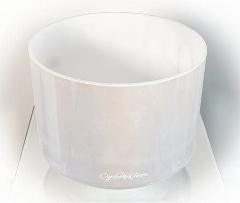 9" B+5 Palladium Crystal Tones® Alchemy Crystal Singing Bowl