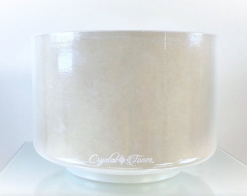 9" C+10 Palladium Crystal Tones® Alchemy Crystal Singing Bowl 154874