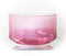 9" C#+30 Pink Aura Gold Crystal Tones® Alchemy Crystal Singing Bowl 158594