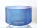 9" D#-15 Dead Sea Salt, Violet Aura Gold Bowl Crystal Tones® Alchemy Crystal Singing Bowl 137405