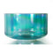 9" D#-45 Aqua Aura Gold, Platinum Crystal Tones® Quartz Singing Bowl 157185
