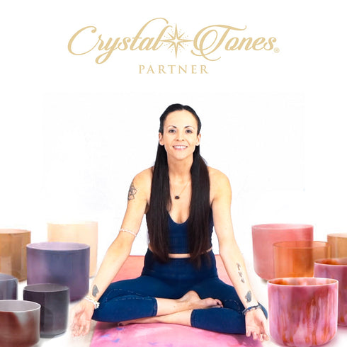 7" B0 Rare True Tone Andara, Platinum Alchemy™ Crystal Tones Singing Bowl