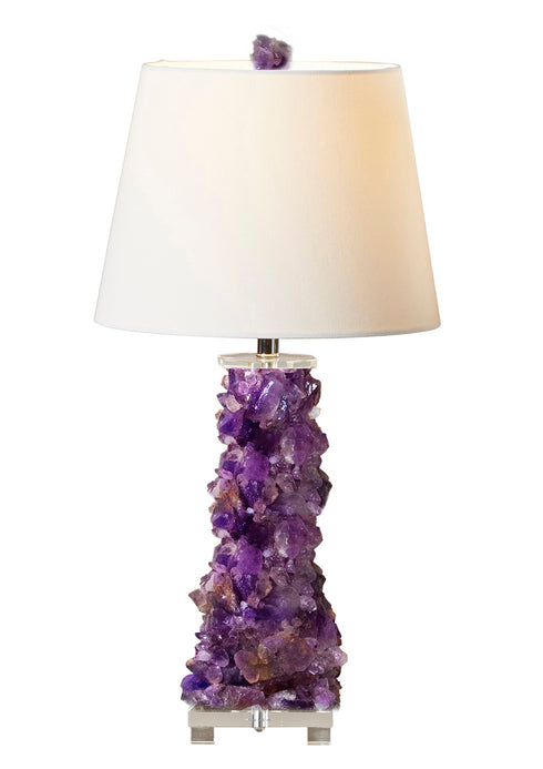 Sold Out Large Amethyst Lamp