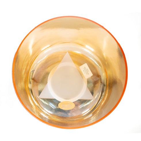 9" C-30 Apophyllite, Grandmother Crystal Tones® Alchemy Crystal Singing Bowl 162283