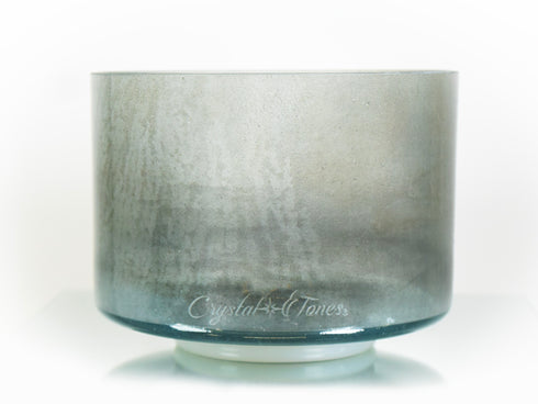 8" A0 Moldavite Bowl Crystal Tones® Alchemy Crystal Singing Bowl
