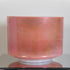 Rare 9" D-5 Rose Quartz Platinum Frosted Inside Alchemy™ Crystal Tones Singing Bowl