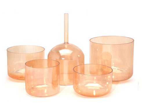 8" C-20 Grandmother, Crystal Tones Crystal Singing Bowl