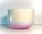 10" C-10 Lemon Angel Gold, Pink Ocean Gold, Crystal Tones Crystal Singing Bowl