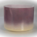 7" G-5 Lavender Sunset Gold, Lemon Angel Gold Base Alchemy™ Crystal Bowl