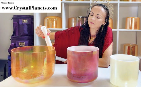 Lemuria Portal Harmony Set Crystal Tones® Crystal Alchemy Singing Bowls