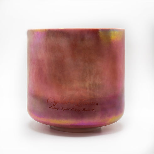 8" D-25 Ruby Platinum Alchemy™ Crystal Tones Singing Bowl