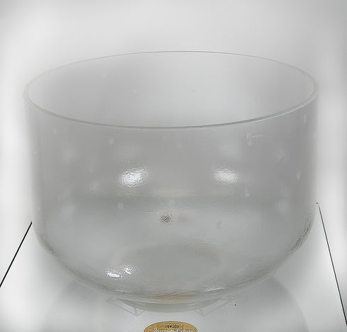 10" D-10 Great Salt Lake Salt Crystal Tones® Alchemy Crystal Singing Bowl