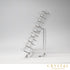 Crystal Planets ™ Crystal Floating Harp made with Pure Quartz Crystal