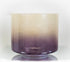 8" G+10 Dead Sea Salt, Lemon Aura Gold, Lavender Aura Gold (Base) Crystal Tones® Alchemy Crystal Singing Bowl