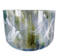 10" A Sacred Geometry Tea Quartz Divine Bowls™ Crystal Alchemy Singing Bowl