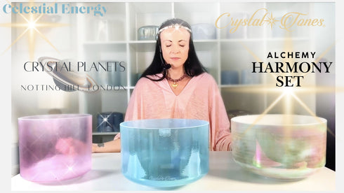 Celestial Harmony Set Crystal Tones® Crystal Alchemy Singing Bowls
