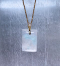 Moonstone Gemstone Pendant in Gold Vermeil (Copy)