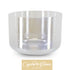 SOLD 9" D+5 Palladium Alchemy™ Crystal Tones Crystal Singing Bowl
