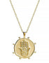 Hamsa Pendant in Gold Vermeil