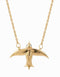 Bird of Protection Necklace in Gold Vermeil