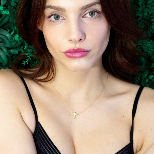 Bird of Protection Necklace in Gold Vermeil