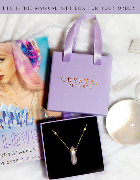 Tarot Pendant 'Goddess of Protection' with Opal Gemstone in Gold Vermeil